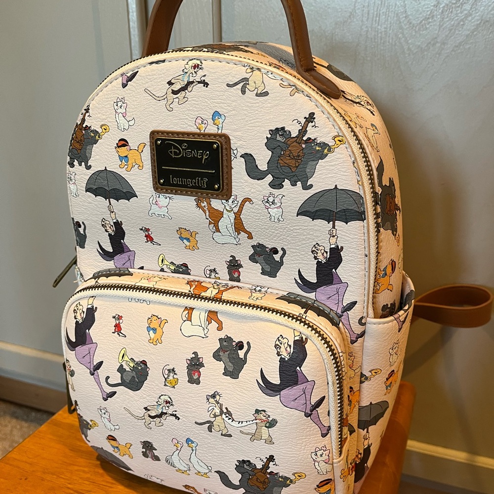 Disney Aristocats Box Lunch Exclusive Loungefly Bag